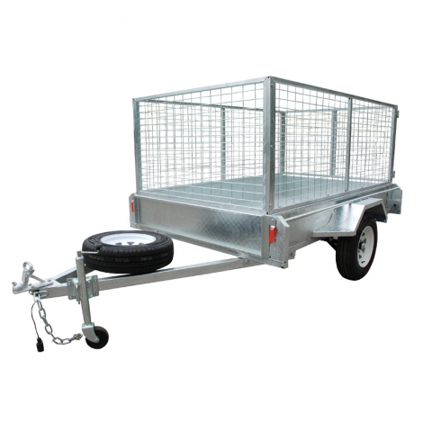 Verzinkt 5 x 8 Box Trailer