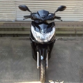 Street Legal Gas Roller Moped 125ccm schwarz 